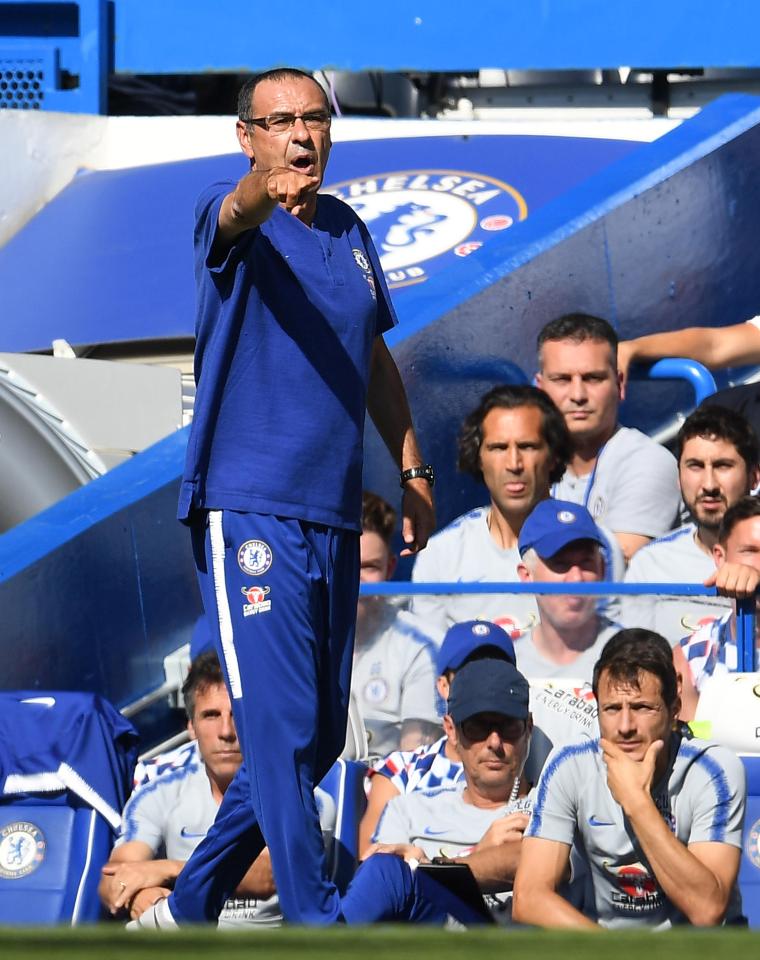 Eden Hazard was full of praise for current boss Maurizio Sarri and his style