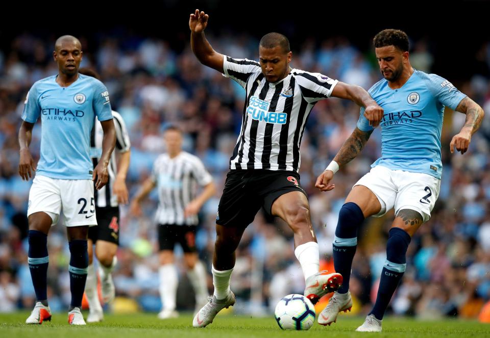  Salomon Rondon will be key to Newcastle's hopes of beating Arsenal