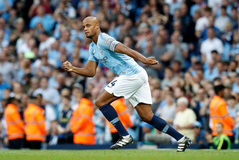  Kompany was rested for Saturday's win over Fulham but is expected to return as City begin their Champions League campaign