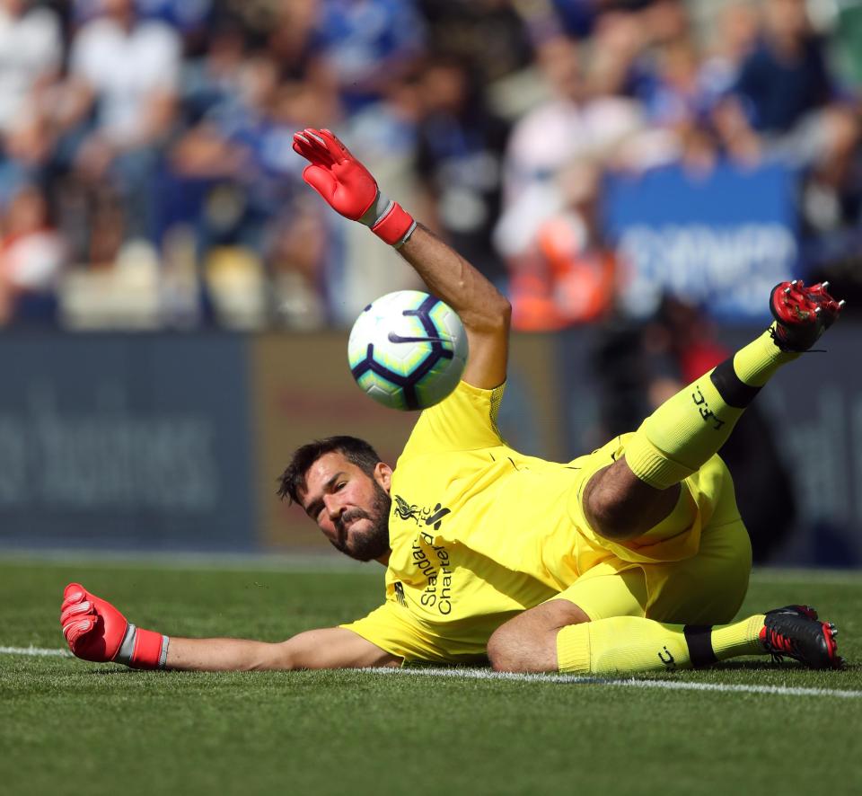  Liverpool splashed out £67m for Brazil's top goalkeeper Alisson this summer from Roma