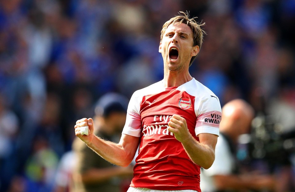 Barcelona are eyeing Arsenal defender Nacho Monreal