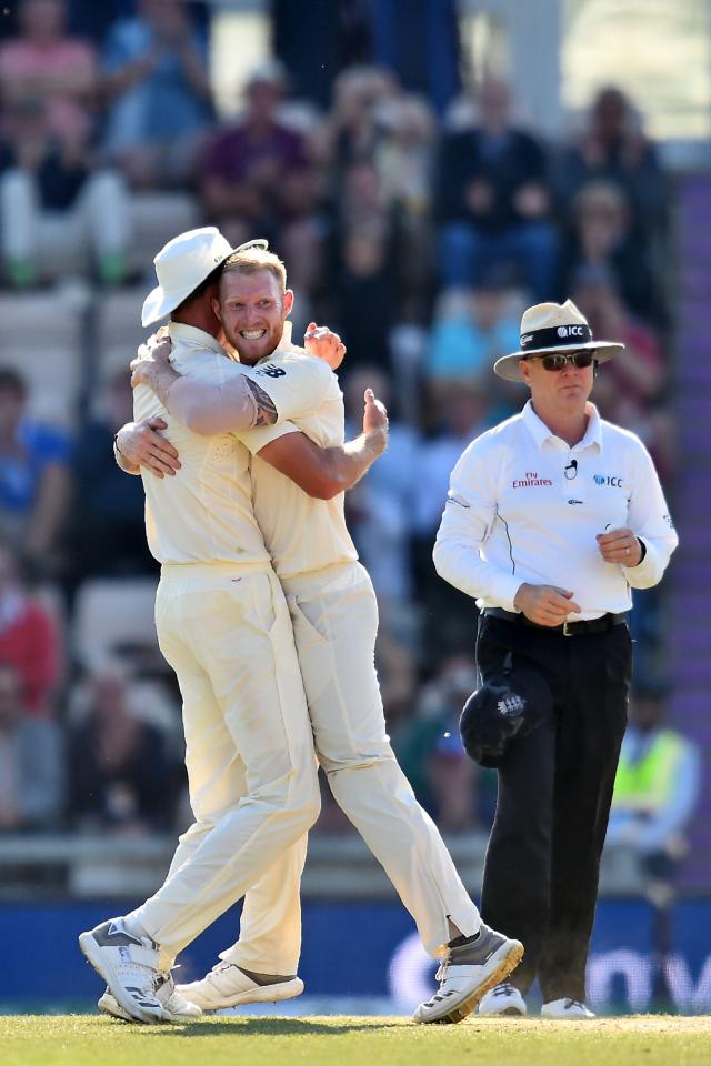 England enjoyed a superb evening session at the Ageas Bowl to clinch the series