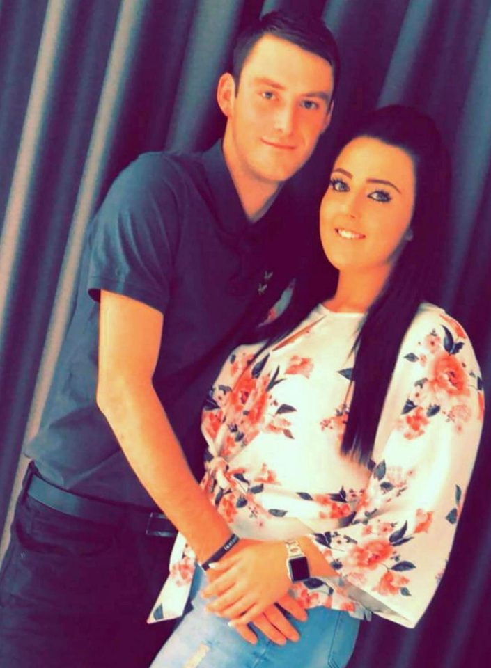  Ryan Thompson, pictured above with who is believed to be his partner Lucy Embleton