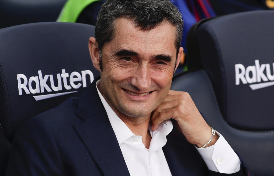 Barca boss Ernesto Valverde is looking to add another left back