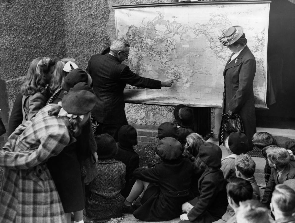  40 children from Dr Bernardo's on the ship to Australia. The boys are to go to a farming school; the girls to a domestic service training home