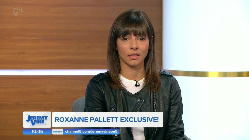 Roxanne appeared on Jeremy Vine's new Channel 5 show this morning to apologise for her words, and finally admit she had been wrong about his actions