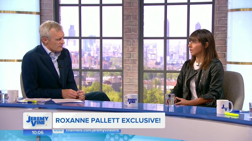  Roxanne was so nervous during the interview this morning she vomited when she came off air