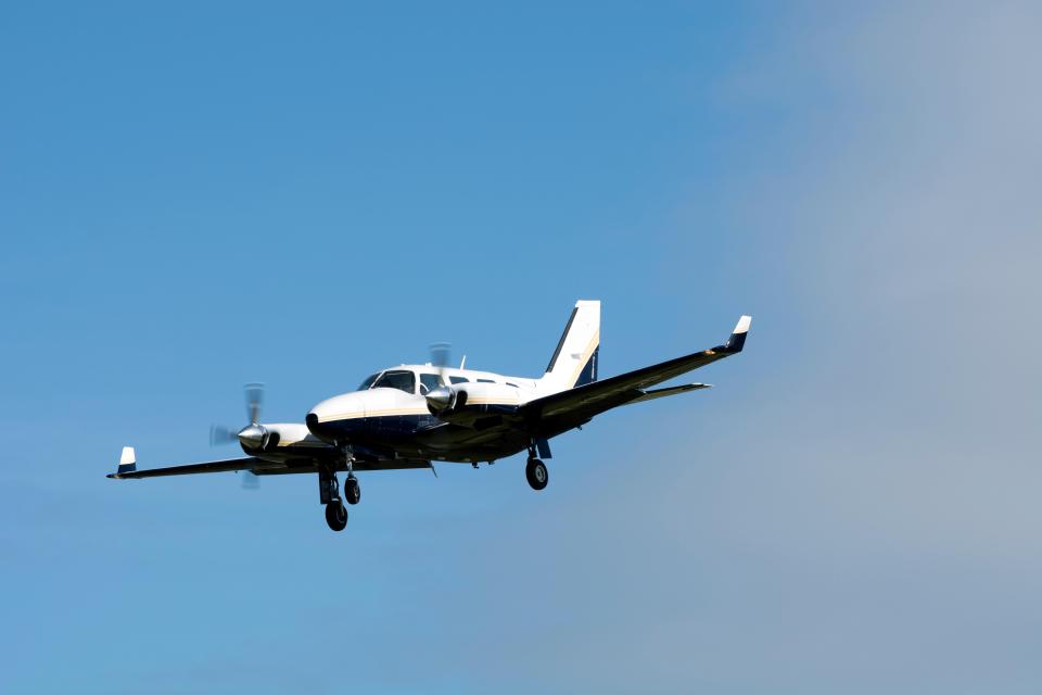  The plane targeted in the attack was a PA31 light aircraft