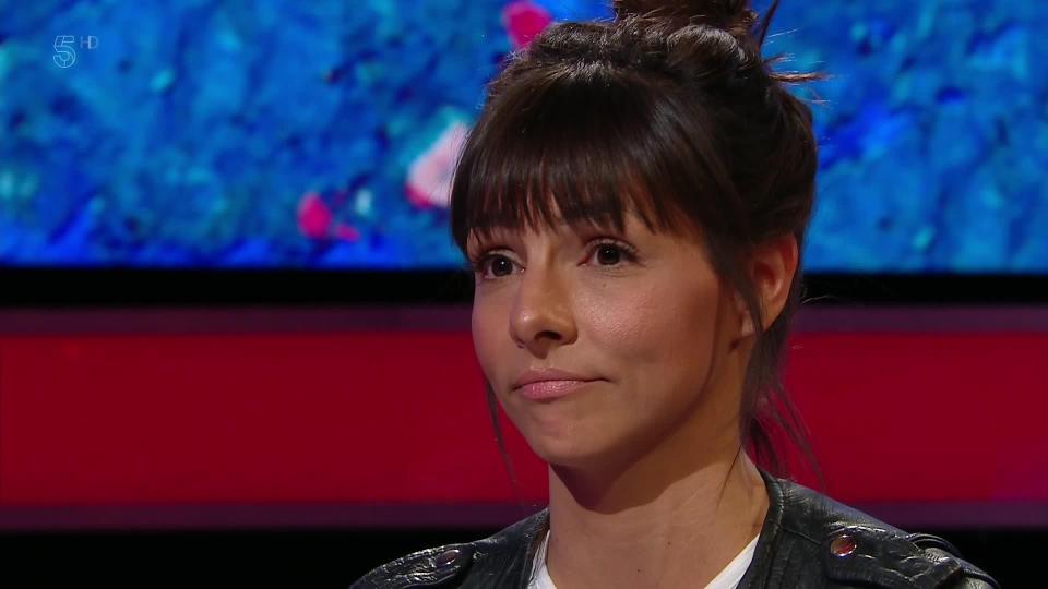  Roxanne Pallett was slammed for 'reading off a script' as she was interviewed by Emma Willis during tonight's Celebrity Big Brother