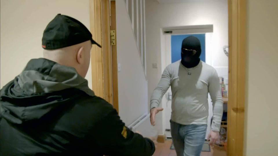  During filming Ross spoke to an arms smuggler who makes up to £500,000 a week