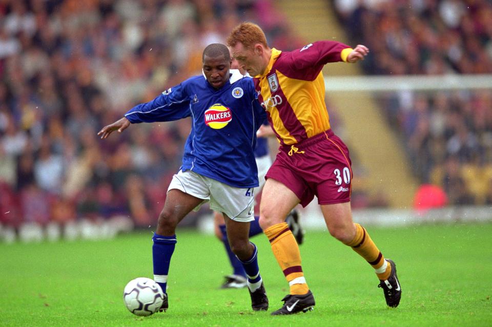  Hopkin played a season for Bradford City in the Premier League in 2000-01