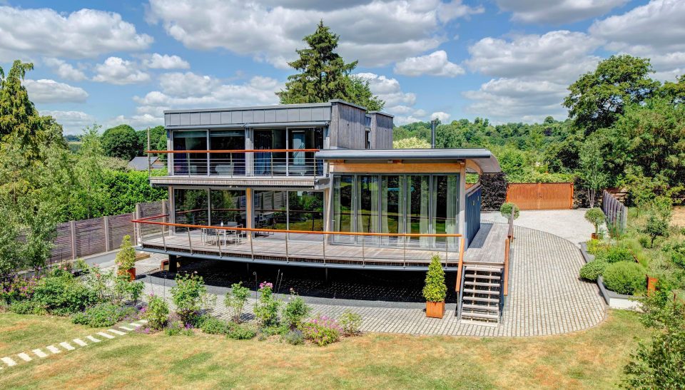  The property is built on stilts to protect it from flooding