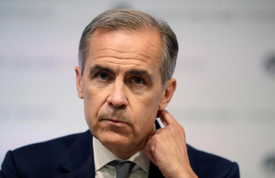  Mark Carney revealed he has discussed staying past June 2019 with the Chancellor