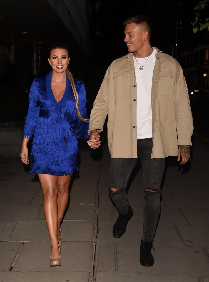  They arrived hand in hand for their date night after going through a tough time of late with Olivia's health scare