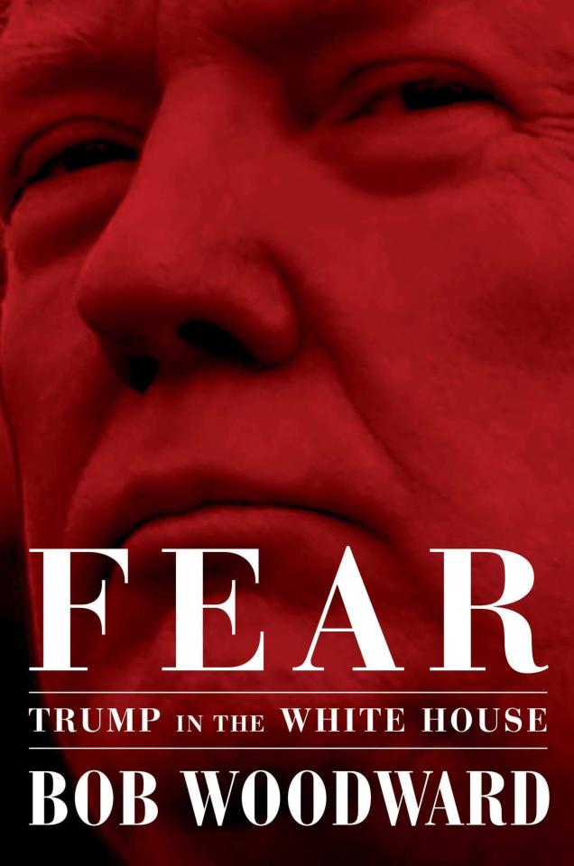  Bob Woodward's book Fear contains explosive personal details surrounding the US President