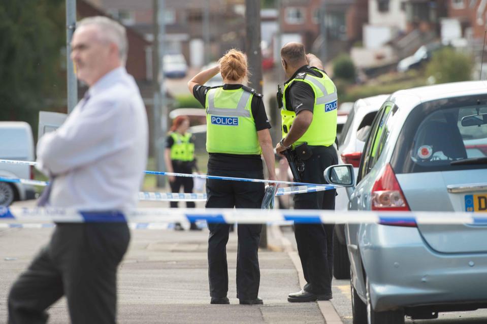  Police are investigating after the attack in Great Barr, Birmingham, this afternoon