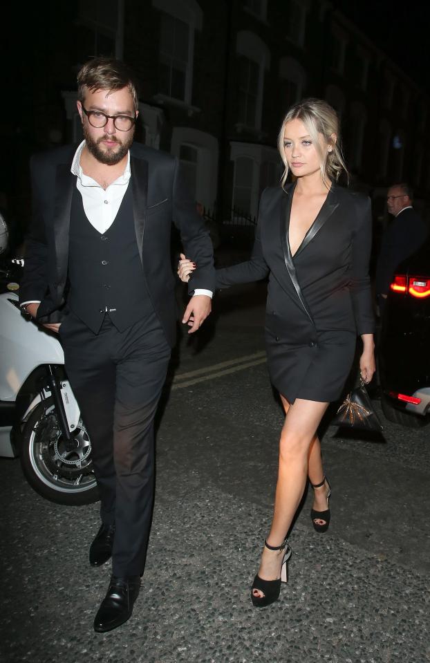  Laura Whitmore and boyfriend Iain Stirling made a stylish pair