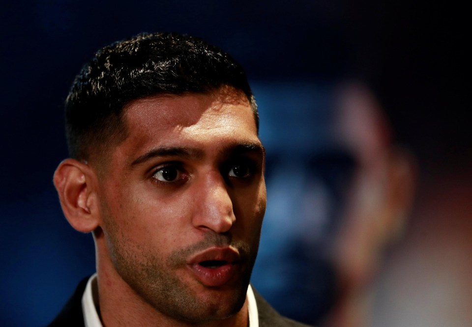 Amir Khan has laughed off claims he is over the hill