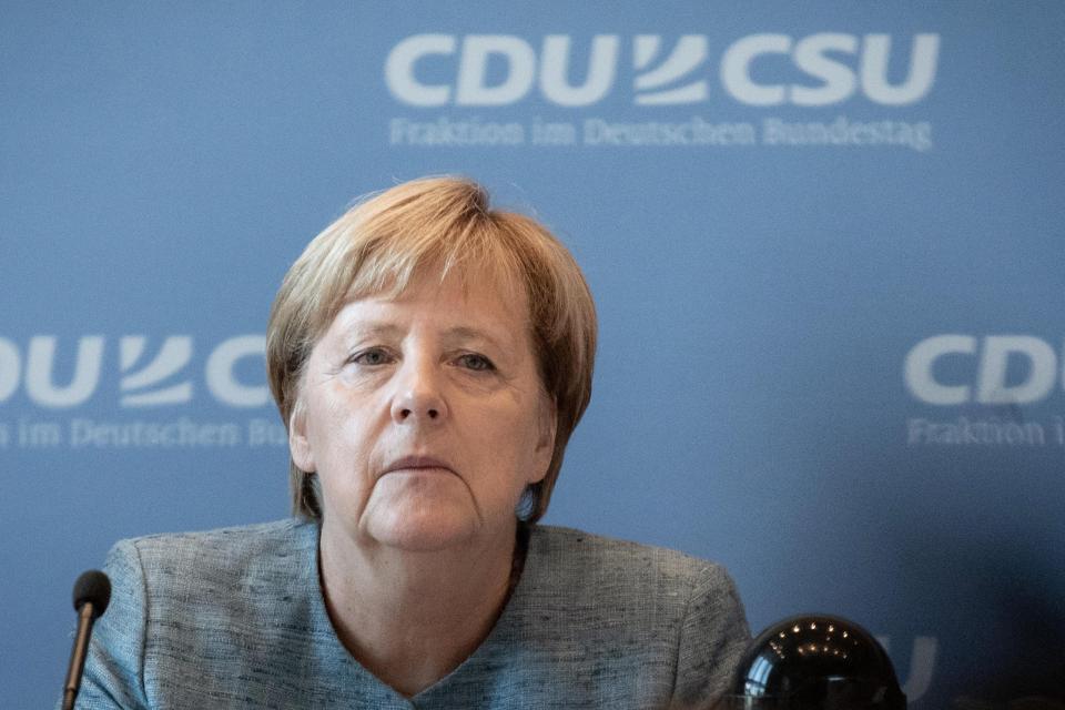  Chancellor Merkel has said that 'hate in the streets' has no place in Germany