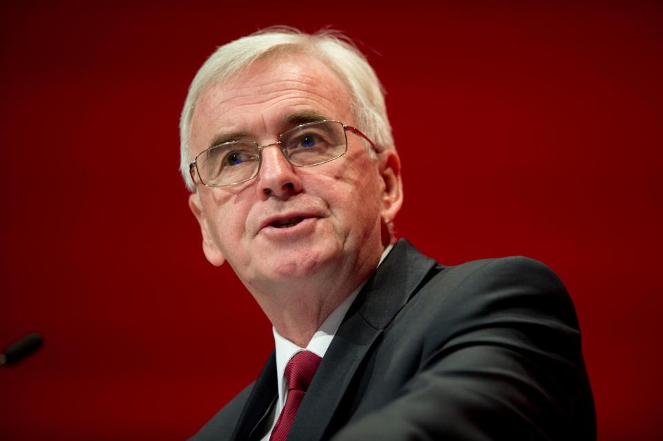  Shadow Chancellor John McDonnell, who is accused of hypocrisy, after speaking at a private school after suggesting such institutes should be abolished