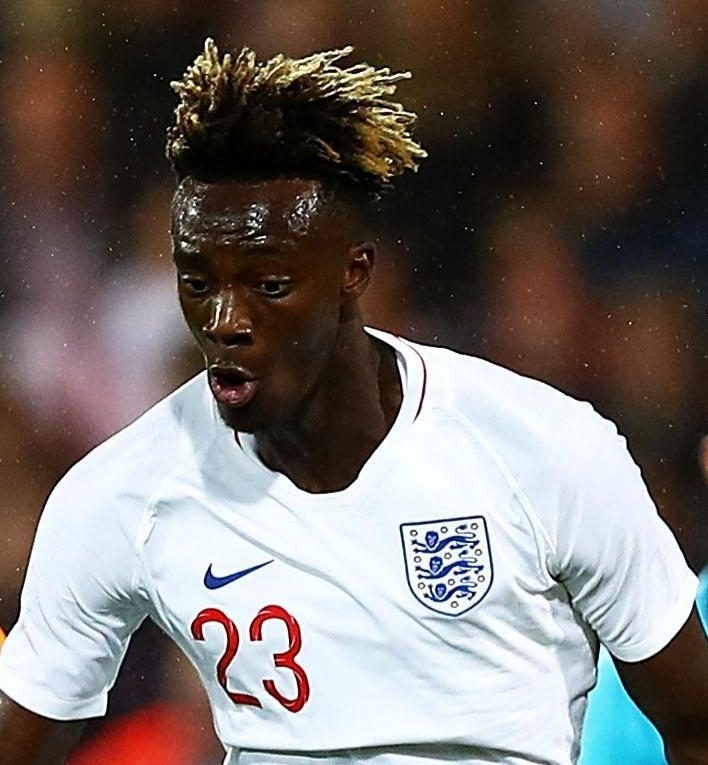  Tammy Abraham equalised for England Under-21s in the 2-1 win despite difficult circumstances