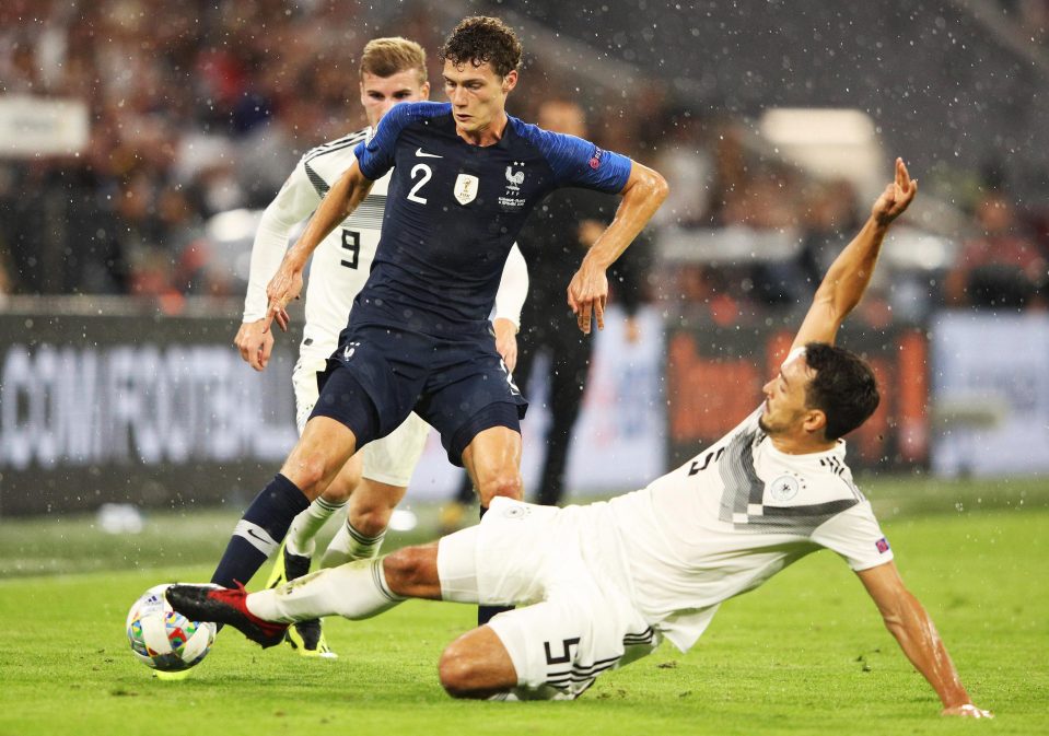 Barcelona, Juventus and Bayern Munich have also been linked with Pavard