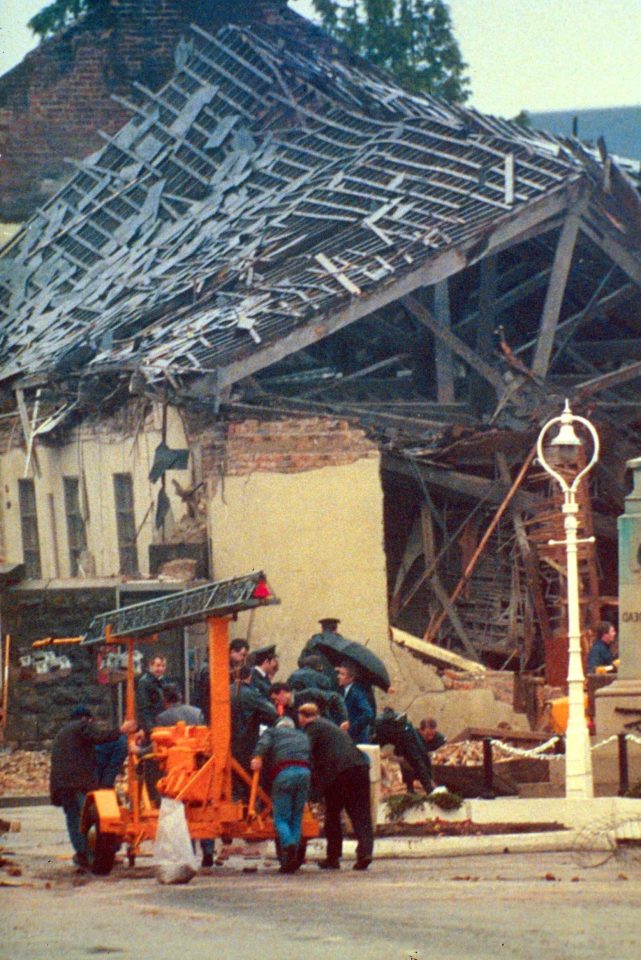  11 people were killed when the IRA bombed a war memorial in Enniskillen on Remembrance Sunday, 1987