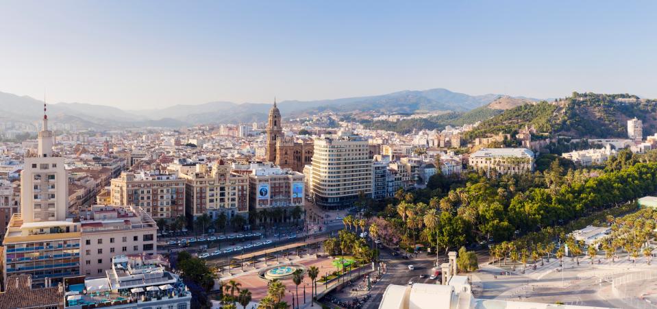  Málaga is nearby to Marbella if you want a night out, Towie-style