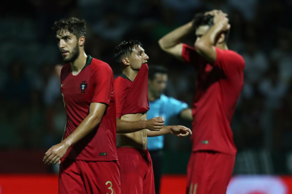  Portugal suffered a humiliating defeat at home to nine-man Romania