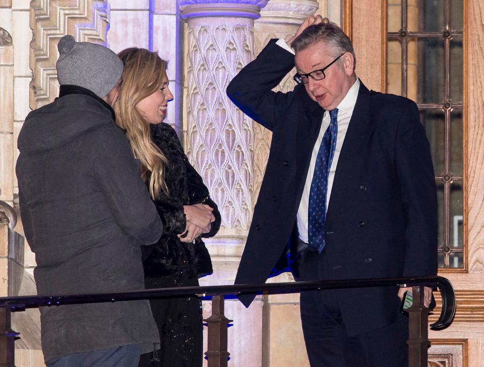  The blonde beauty also worked with Environment Secretary Michael Gove