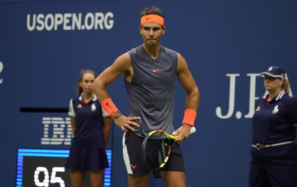  Rafael Nadal is OUT of the US Open after retiring from his semi-final