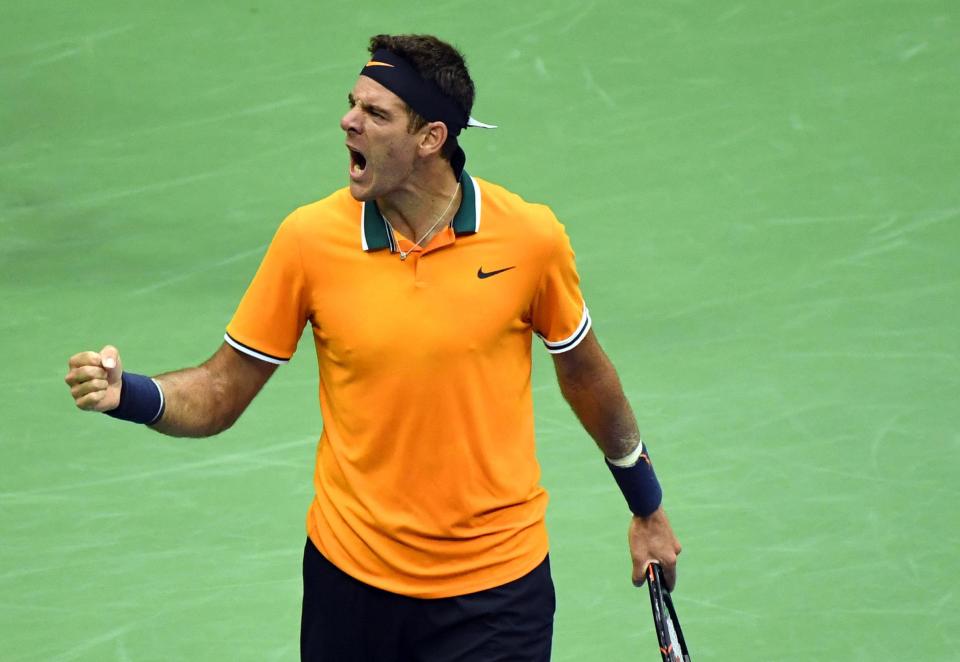 Del Potro went 2-0 up in sets and there was virtually no way back for Nadal