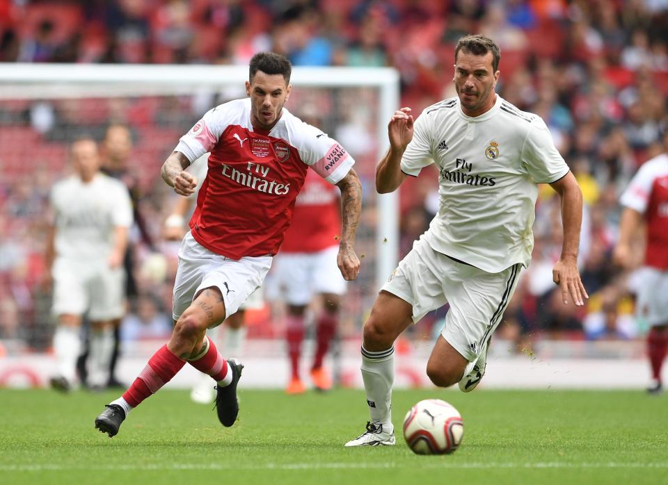  Arsenal Legends beat Real Madrid Legends 5-3 on penalties.