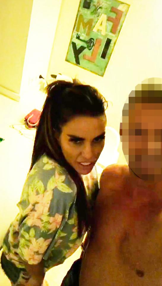 The mum of five raving with a lad she met at a bar