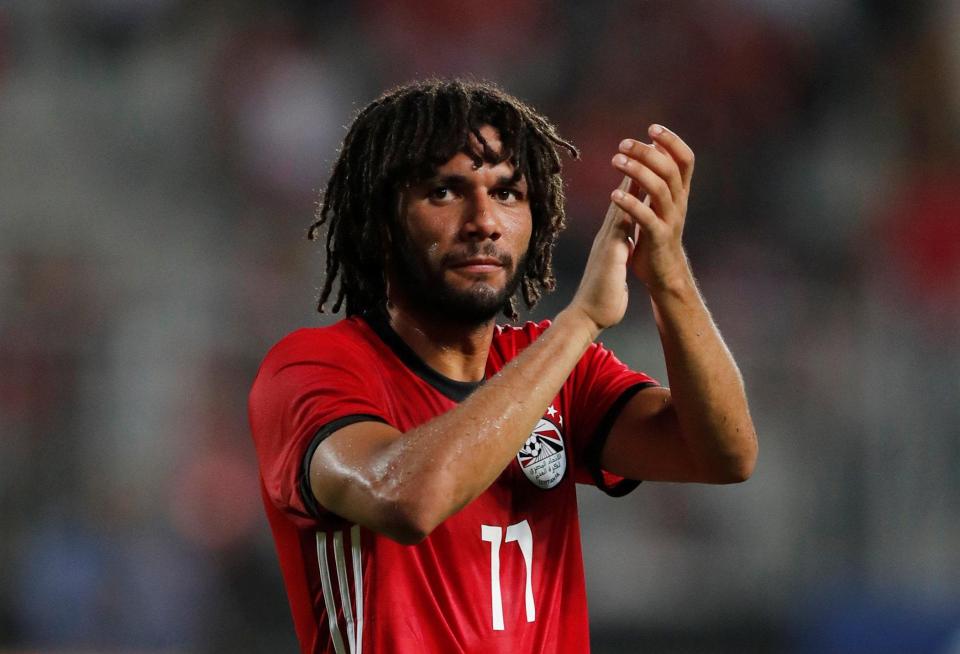  Mohamed Elneney scored for Egypt late on