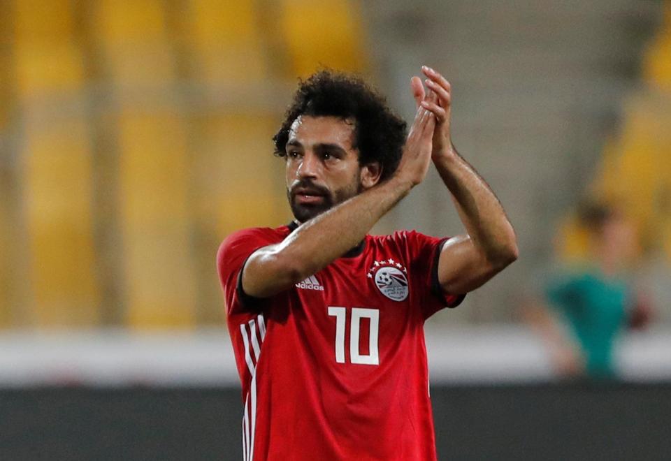  Mohamed Salah was back in action for Egypt in 6-0 hammering of Niger