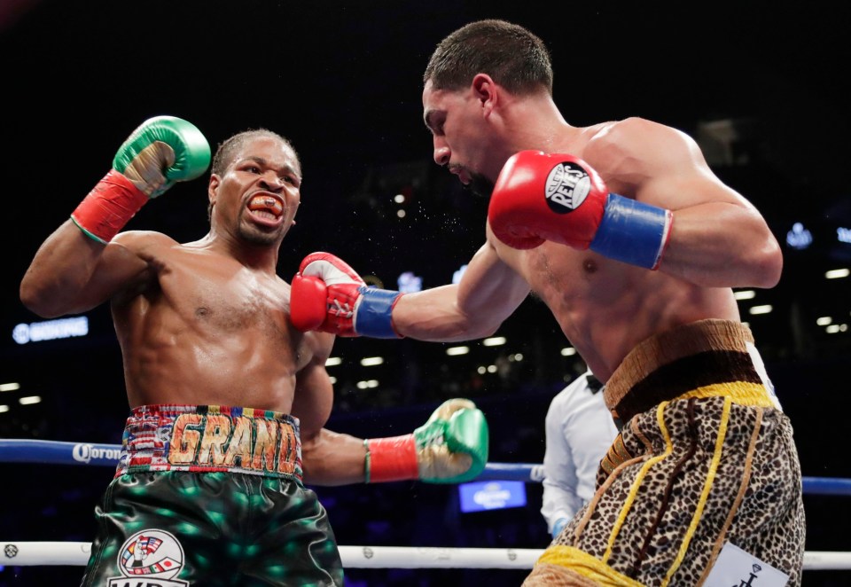 Garcia started well and looked to have Porter struggling but the latter’s brawling style proved too good in the end