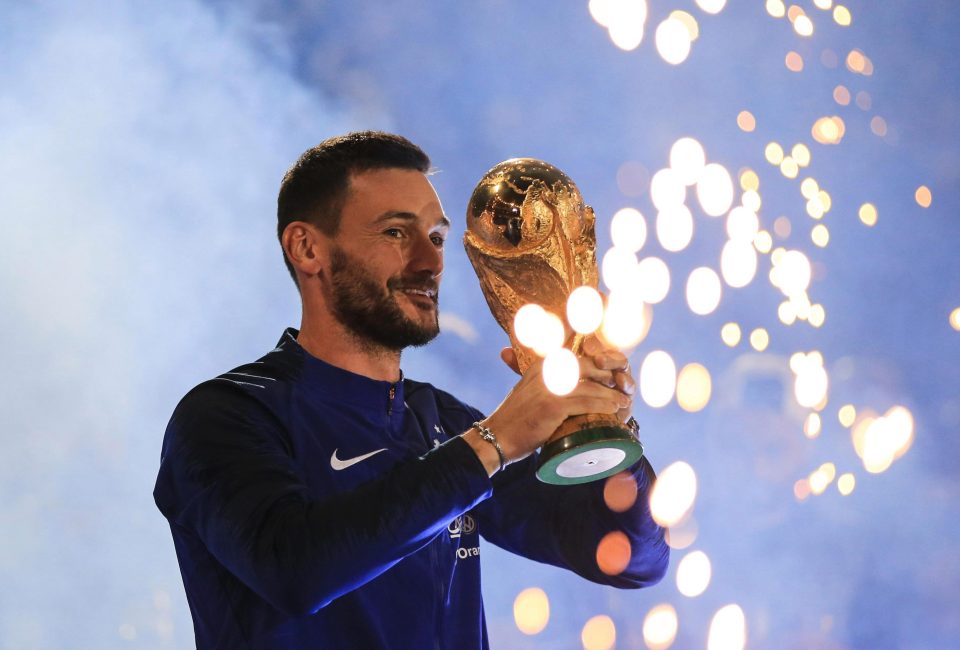  Tottenham and France skipper Lloris was last to enter the field