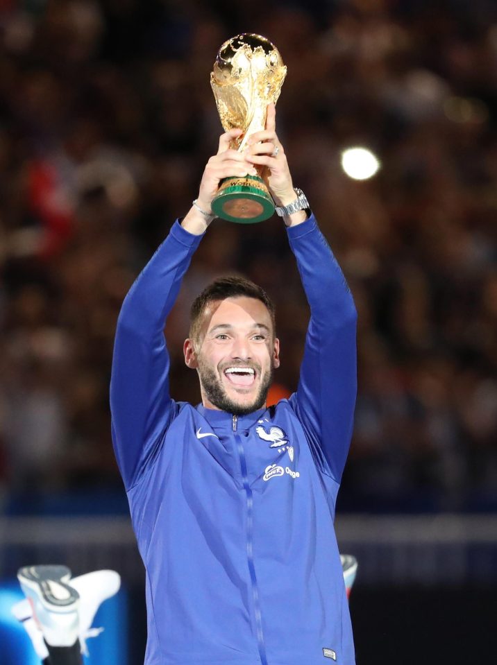  The 31-year-old won the World Cup with France this summer