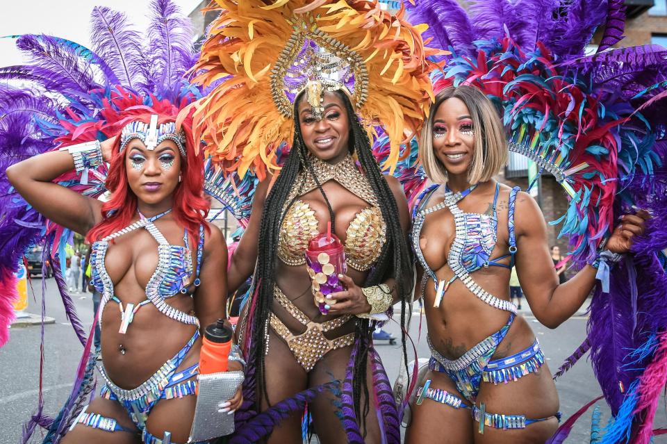  Away from the attacks, revellers enjoyed entertainment at Hackney Carnival took place on Sunday 10 September