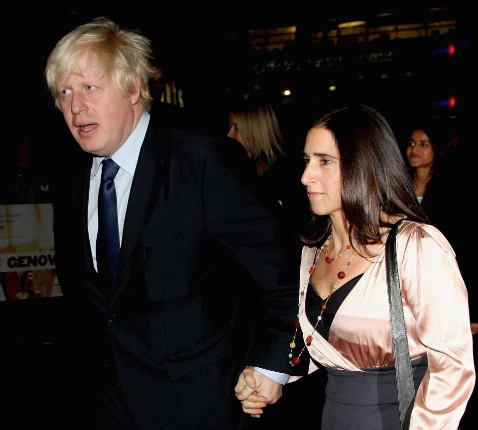  Boris is splitting up with his wife Marina