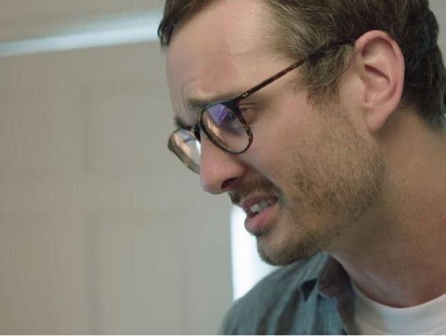  Presenter David Farrier is shocked at the sadistic sketches