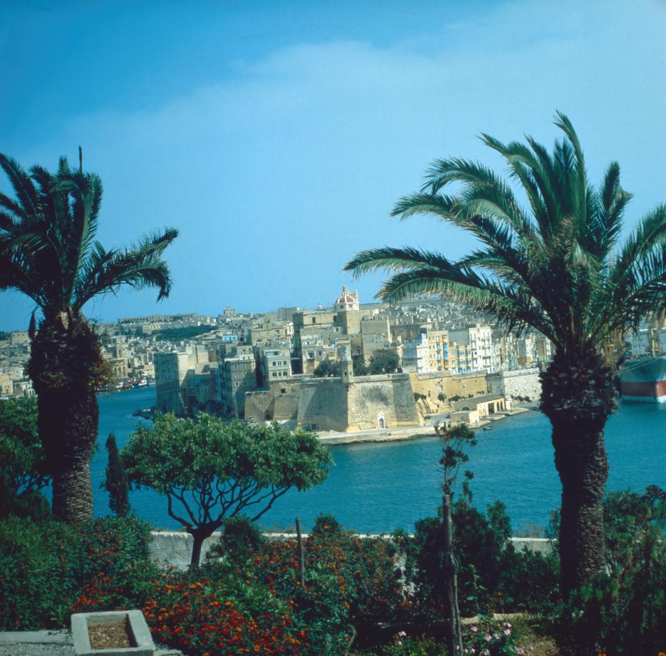  Valetta shown in the 1980s, when it might have been nana's favourite destination