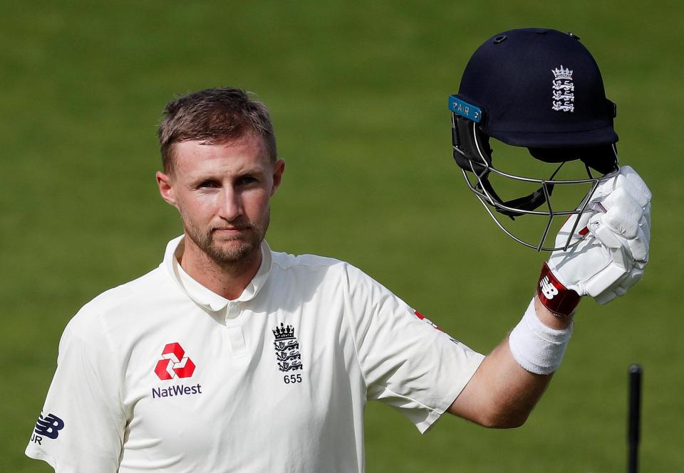  Joe Root also hit an important century for England, his first since last summer, at The Oval