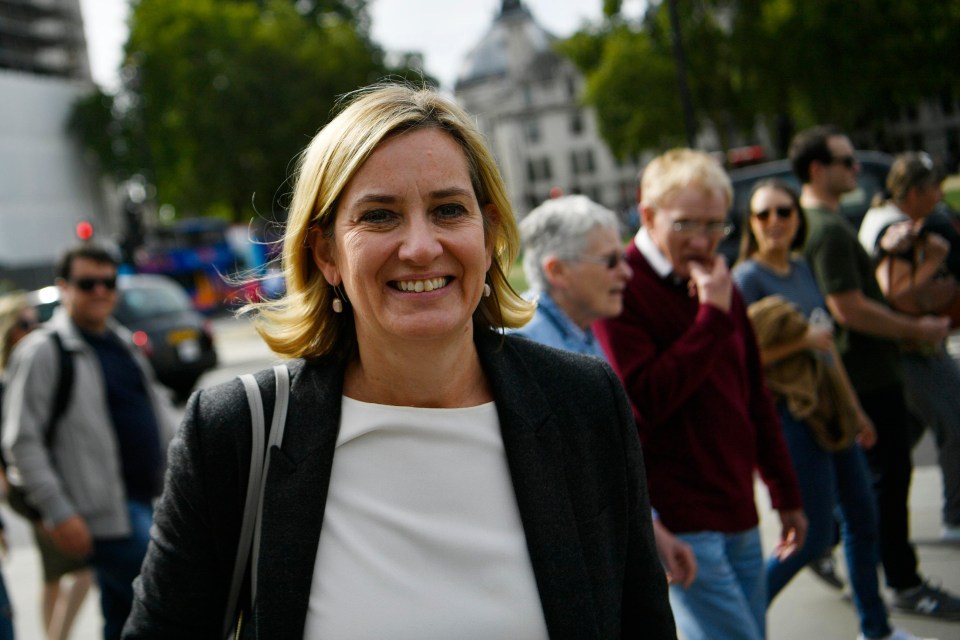 Amber Rudd is hoping to make a comeback