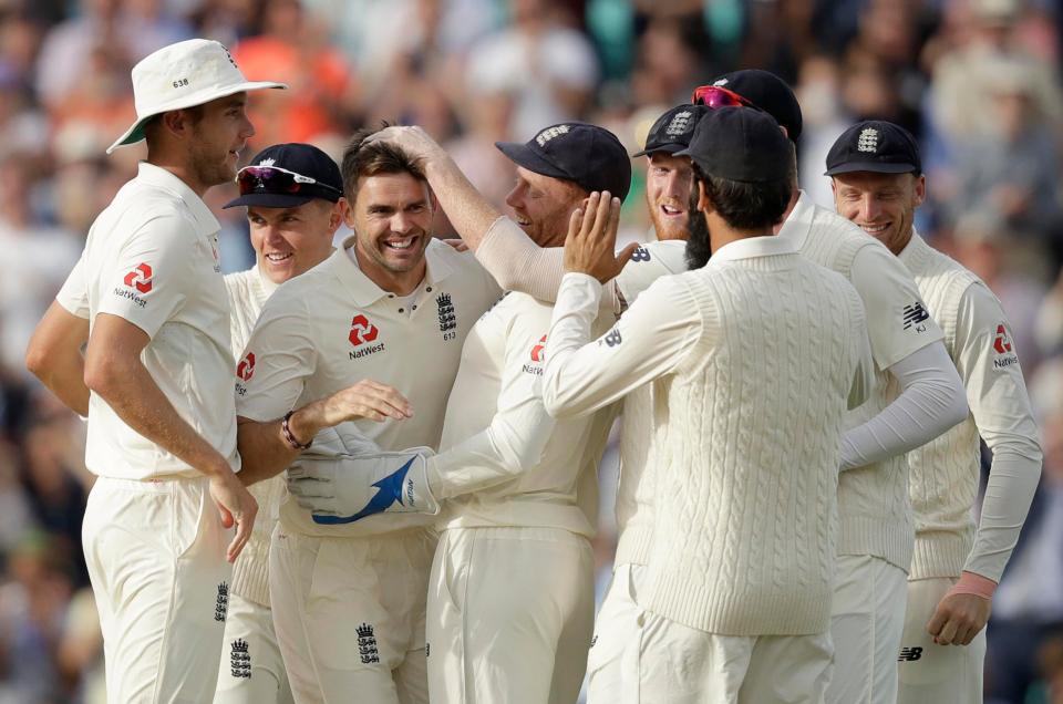  Anderson equalled Glenn McGraths Test wicket record in what was a successful day with bat and ball for England