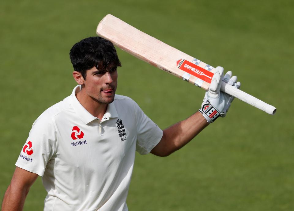  Alastair Cook ended his Test batting career with a brilliant 147 against India at The Oval