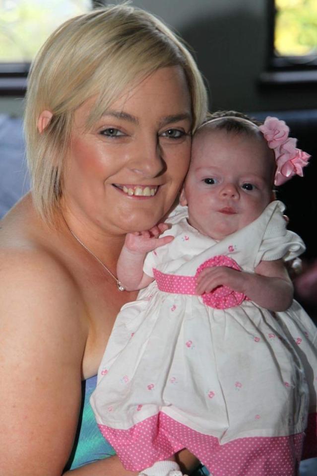 Emilie O'Connor, pictured with her mum Margaret, died after catching a cold