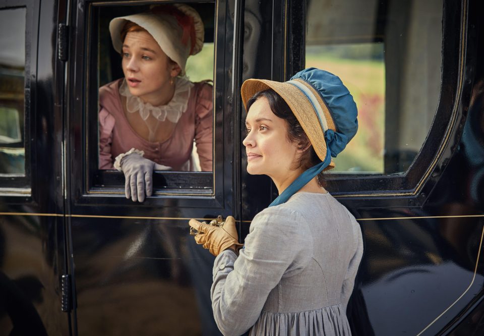  Claudia plays Amelia Sedley in ITV's Vanity Fair