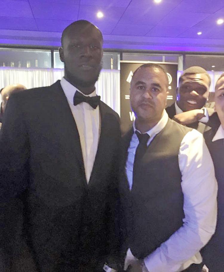  Sean Hercules, 39, pictured with Stormzy